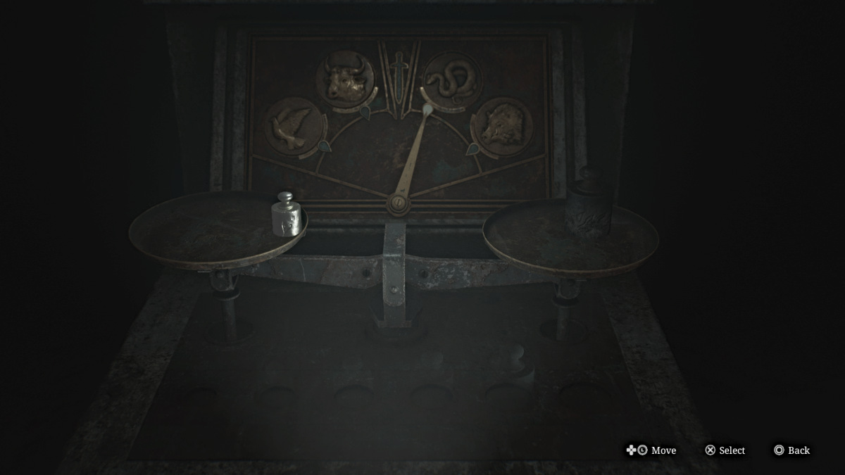 Scale puzzle in Silent Hill 2 Remake