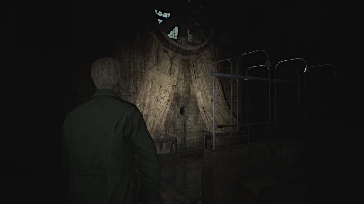 Toluca Prison Shower hole in Silent Hill 2 Remake