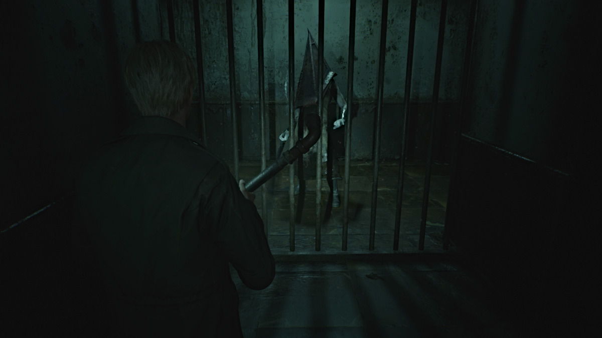 Pyramid Head in Silent Hill 2 Remake