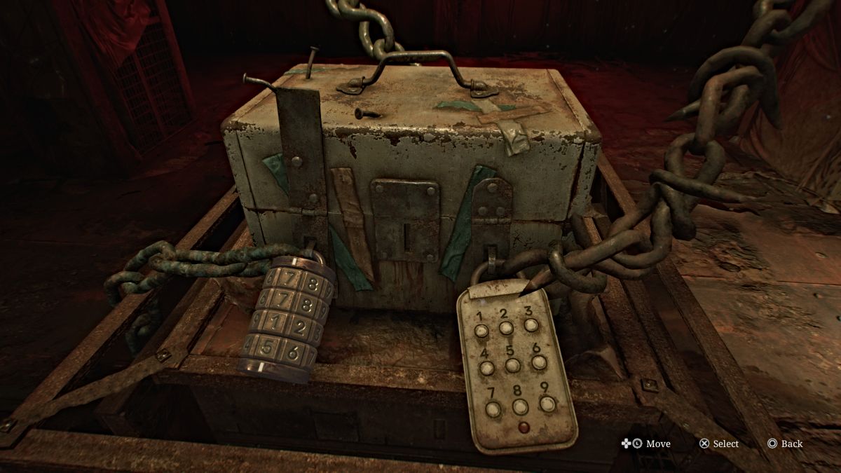 Safe box in Silent Hill 2 Remake