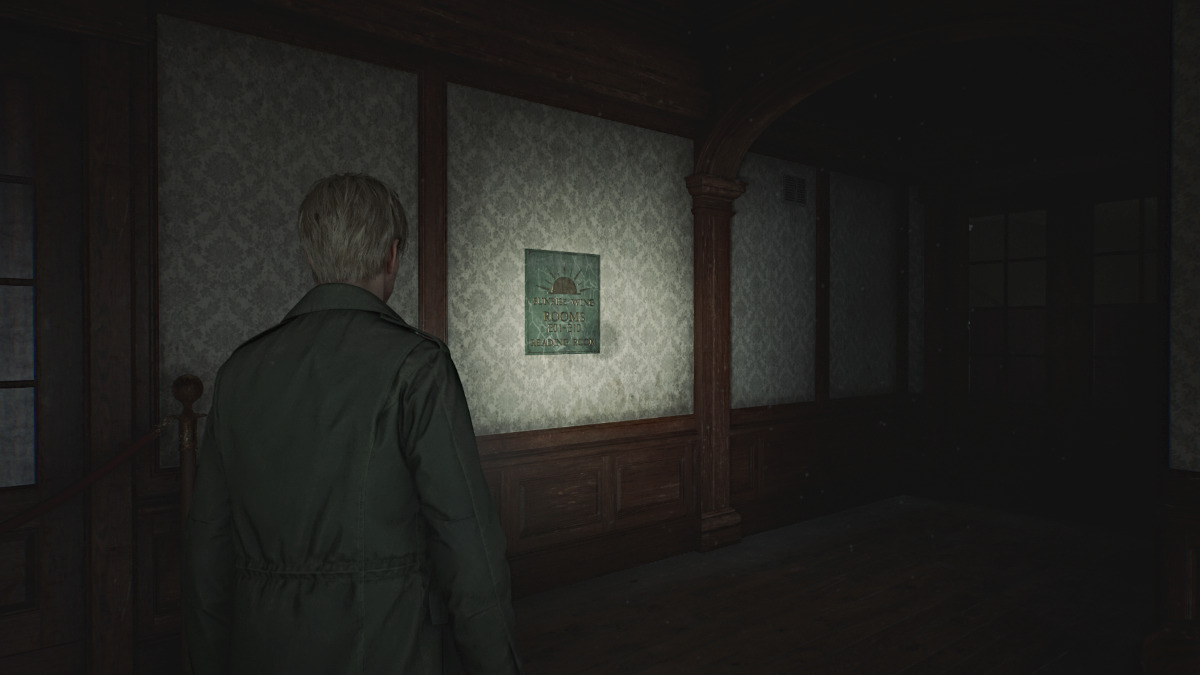 Sunrise Wing sign in Silent Hill 2 Remake