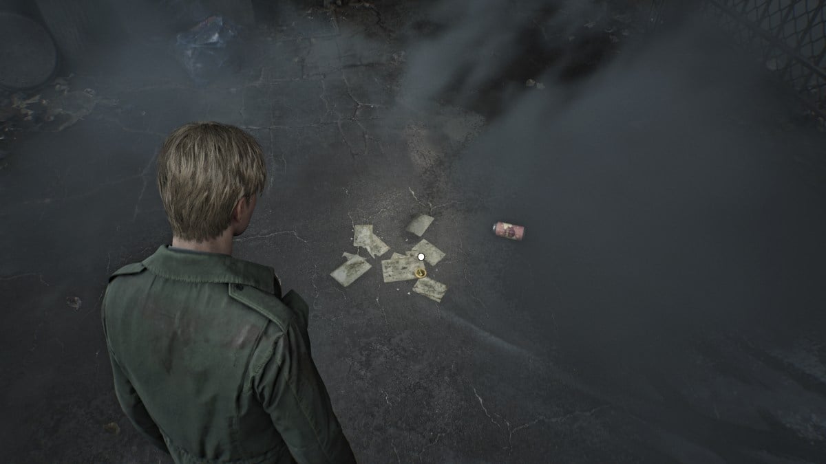 Woman Coin on ground in Silent Hill 2 Remake