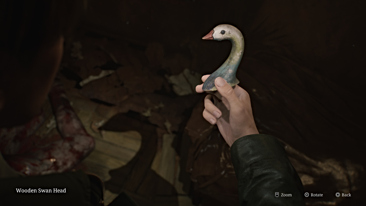 Wooden Swan Head in Silent Hill 2 Remake