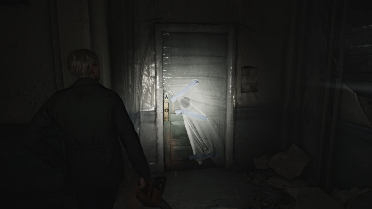 2F Small Staircase door in Silent Hill 2 Remake