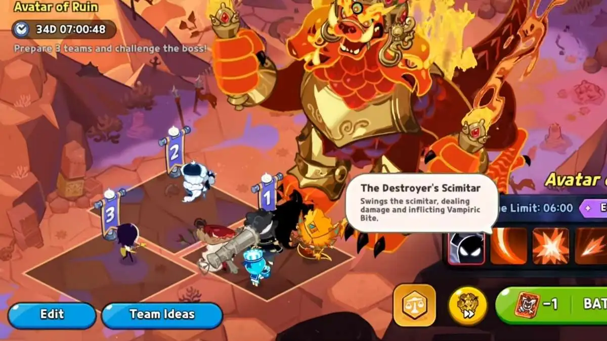 Beast Raid in Cookie Run Kingdom.