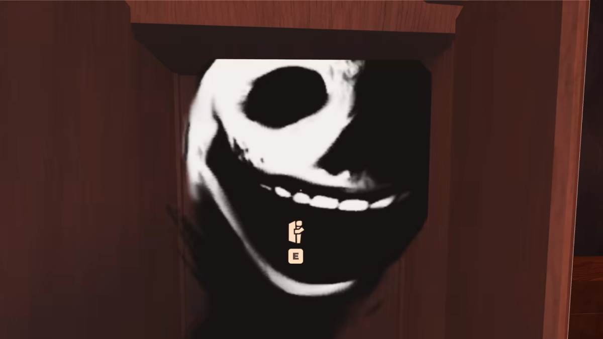 Jack entity hiding in closet in Roblox Doors