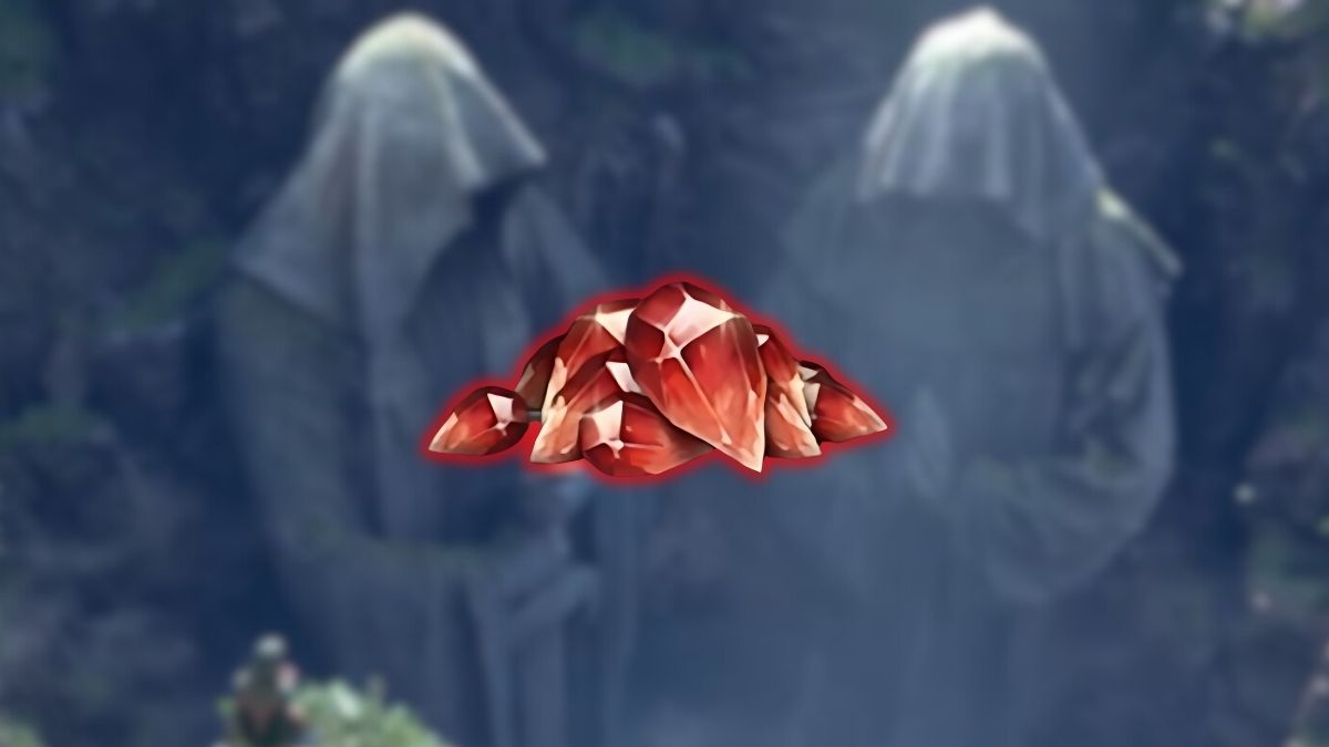 Bunch of Crystals in King Arthur Legends Rise.