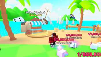 The Fishing Merchant Location in PETS GO
