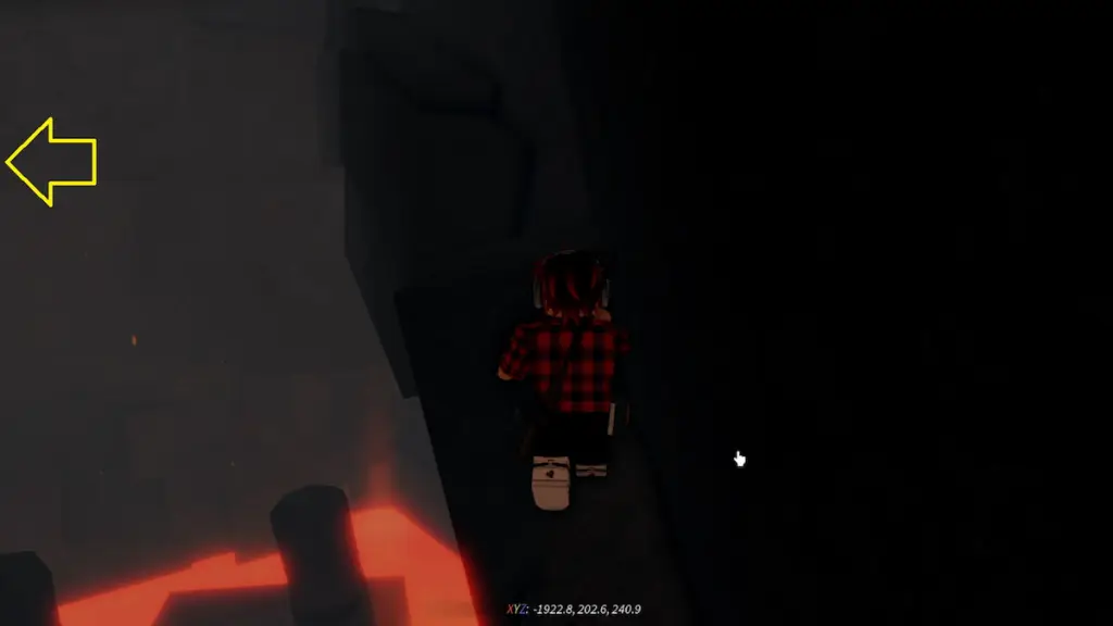 Walking Cliff in Roblox Fisch