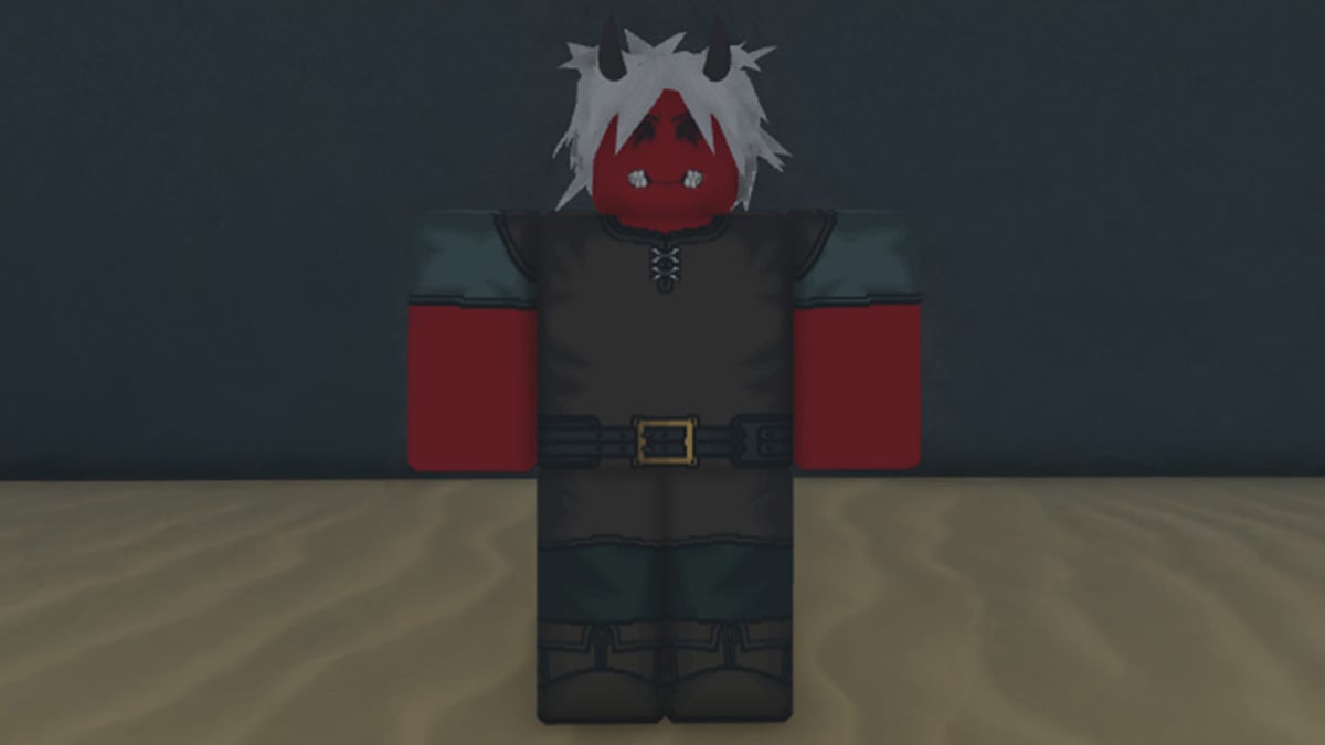 Rias race in Hollowed Roblox.