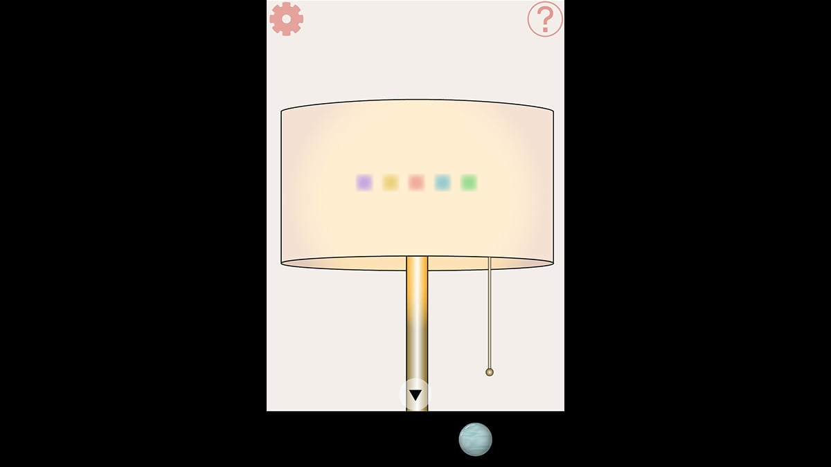 Moon House lamp puzzle