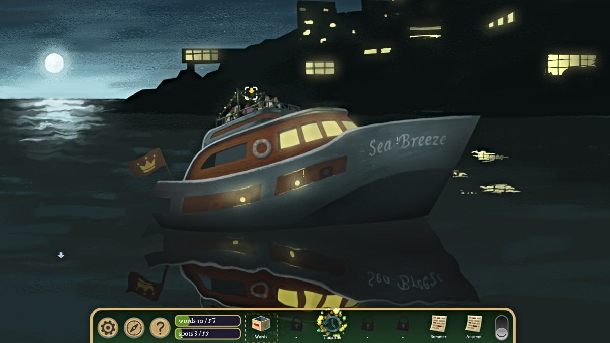 Sea breeze boat in Rise of the Golden Idol