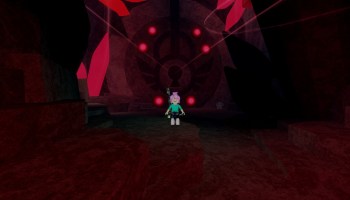 The Depths gate in Fisch on Roblox.