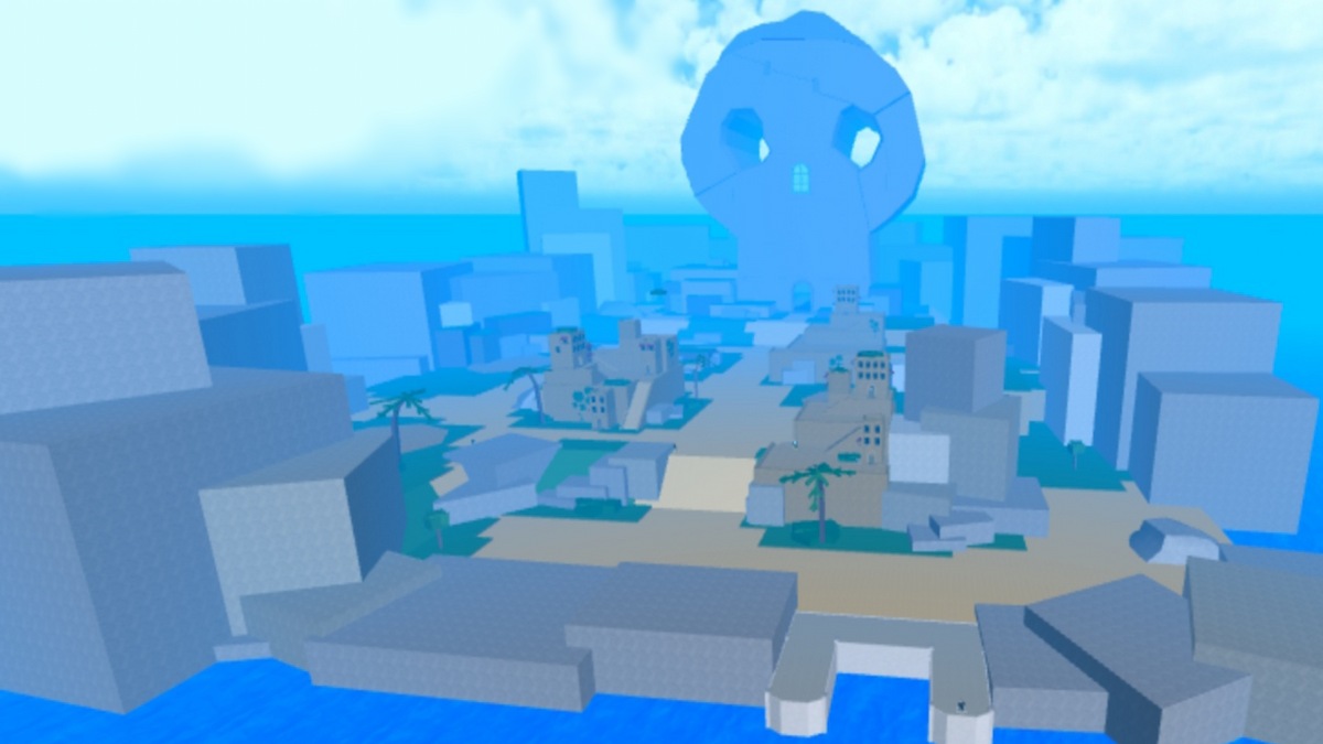 Pirate Skull Island in King Legacy on Roblox.