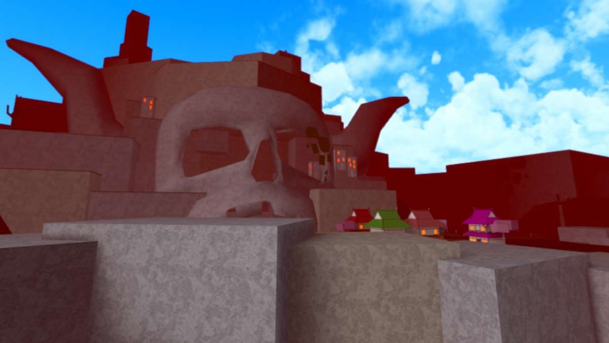 Skull Island in King Legacy on Roblox.