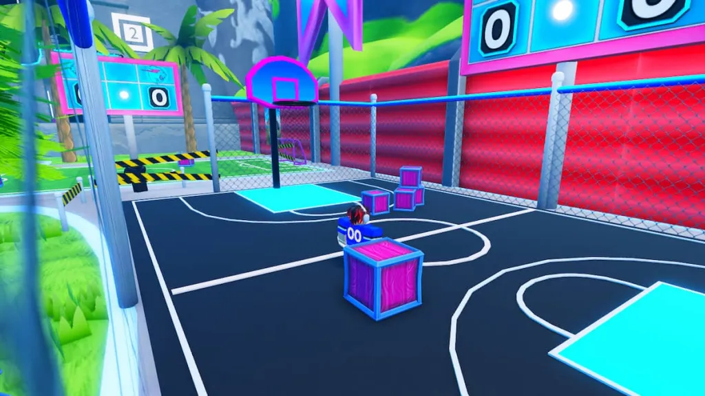 The Basketball Court in Beast Games