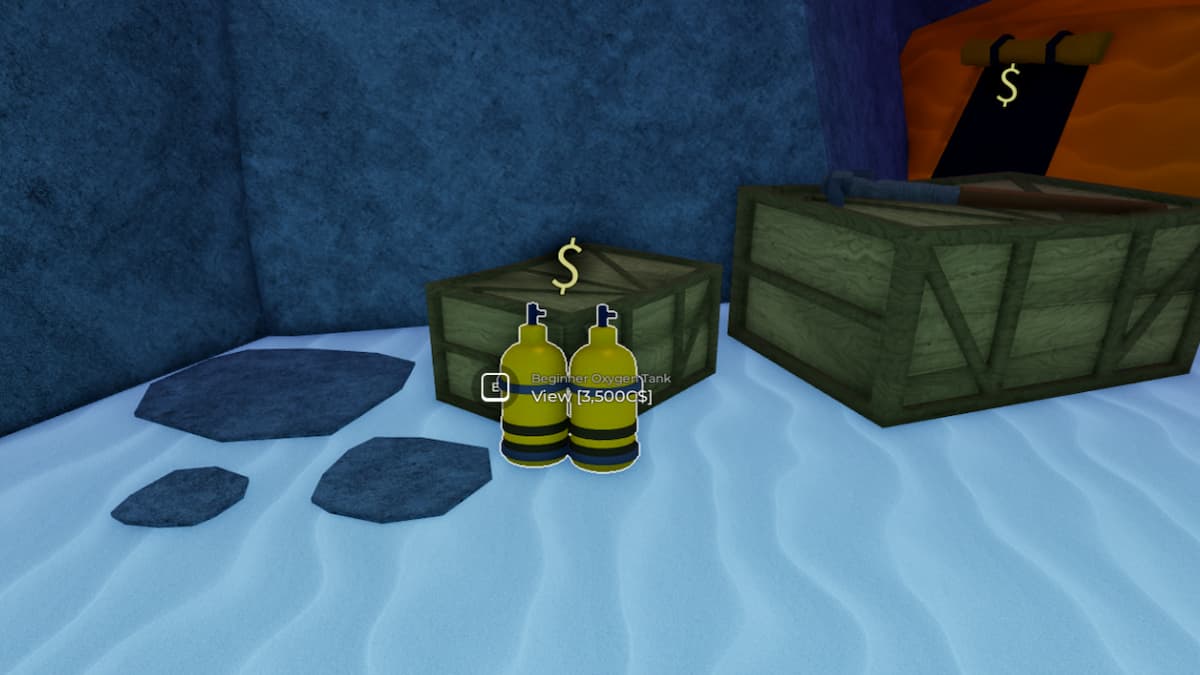 The Beginner Oxygen Tank in Fisch