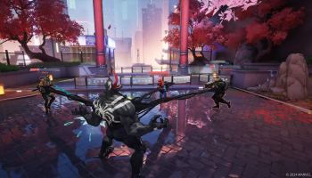 The Venom Hero attacking in Marvel Rivals