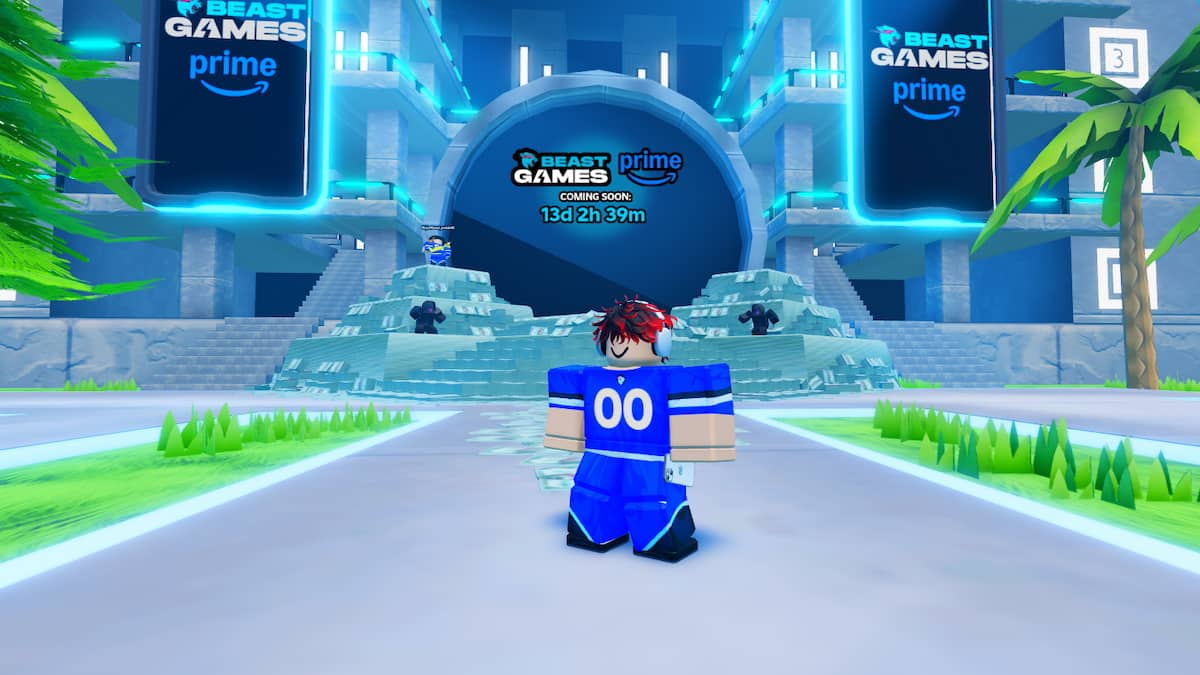 A player standing in Beast Games