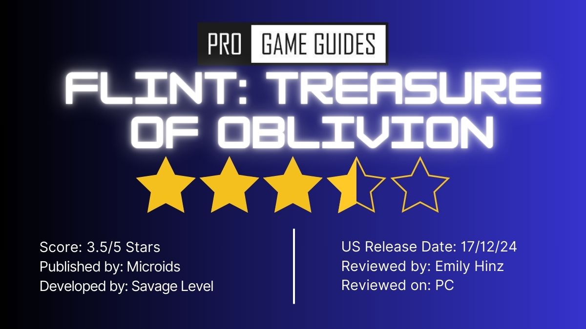 Flint Treasure of Oblivion Review score