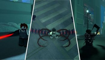 Collage of Kagune and Quinque in Ghoul RE