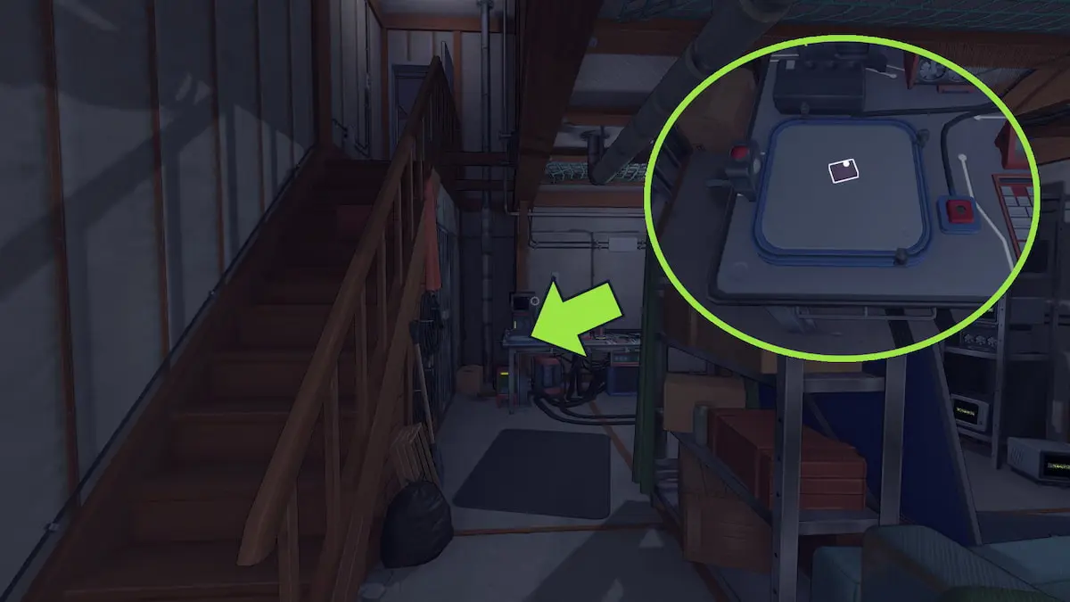 Location of Player 6's cartridge in MiSide.