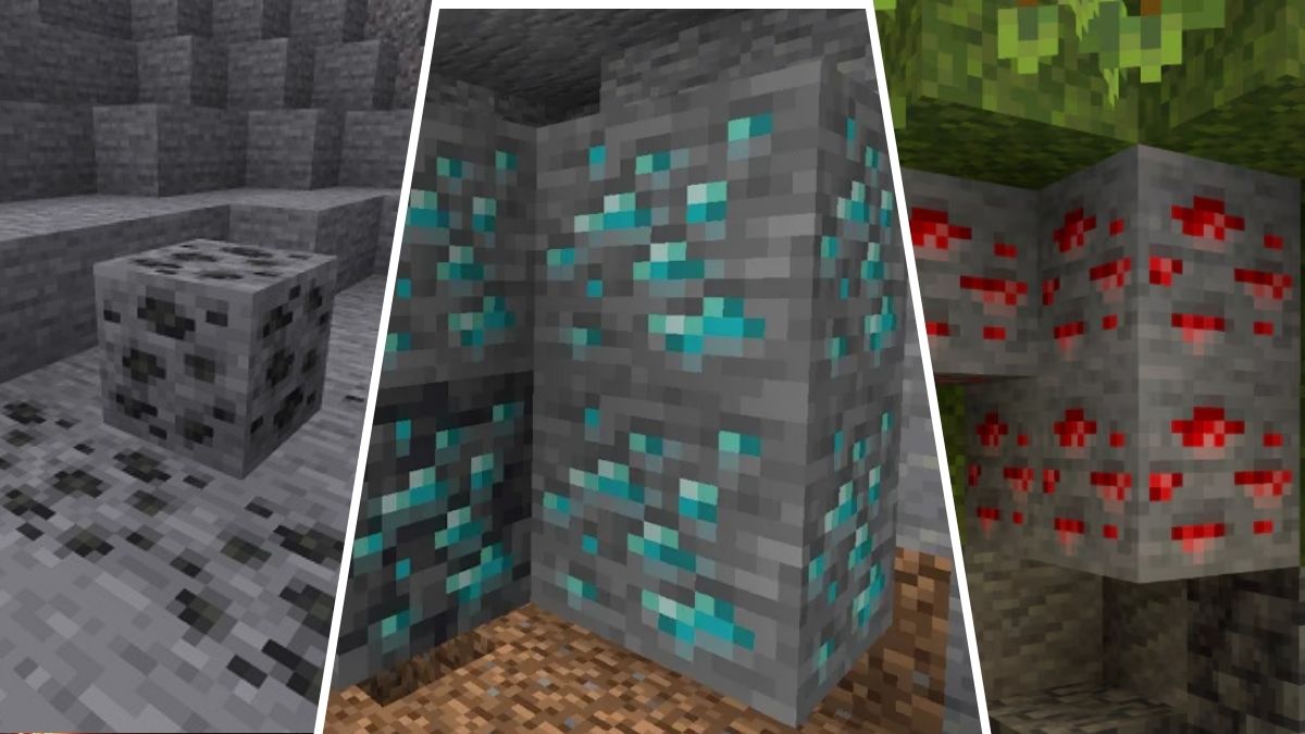 Minecraft 1.21 Ore Distribution Best level for all ores (Diamonds, Gold ...