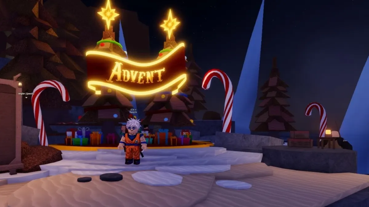 Fisch Advent event in the game