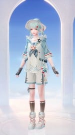 Nikki is wearing her Shark Mirage outfit