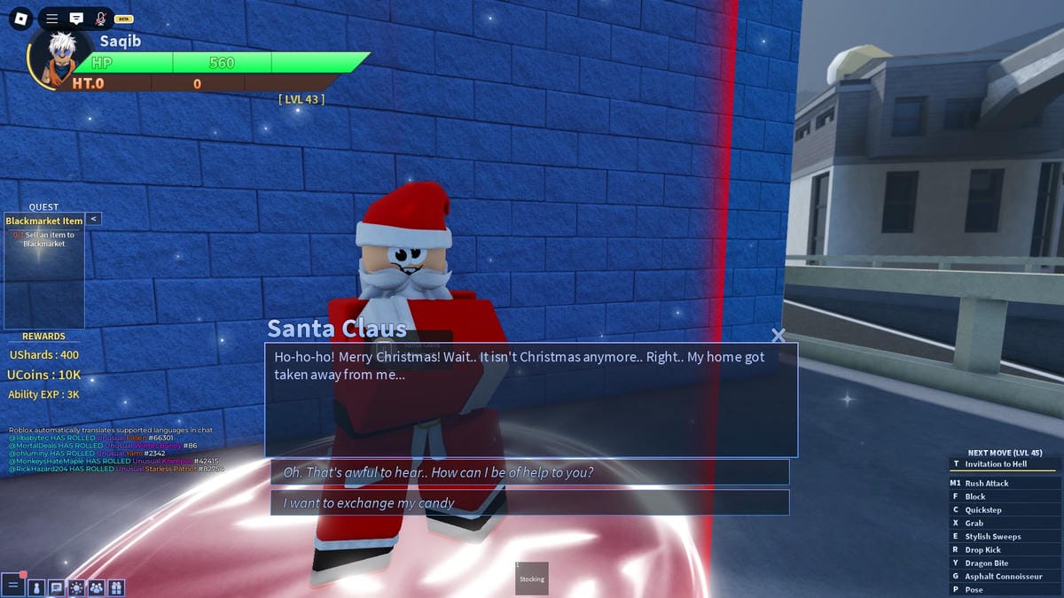 Talking to Santa in AUT