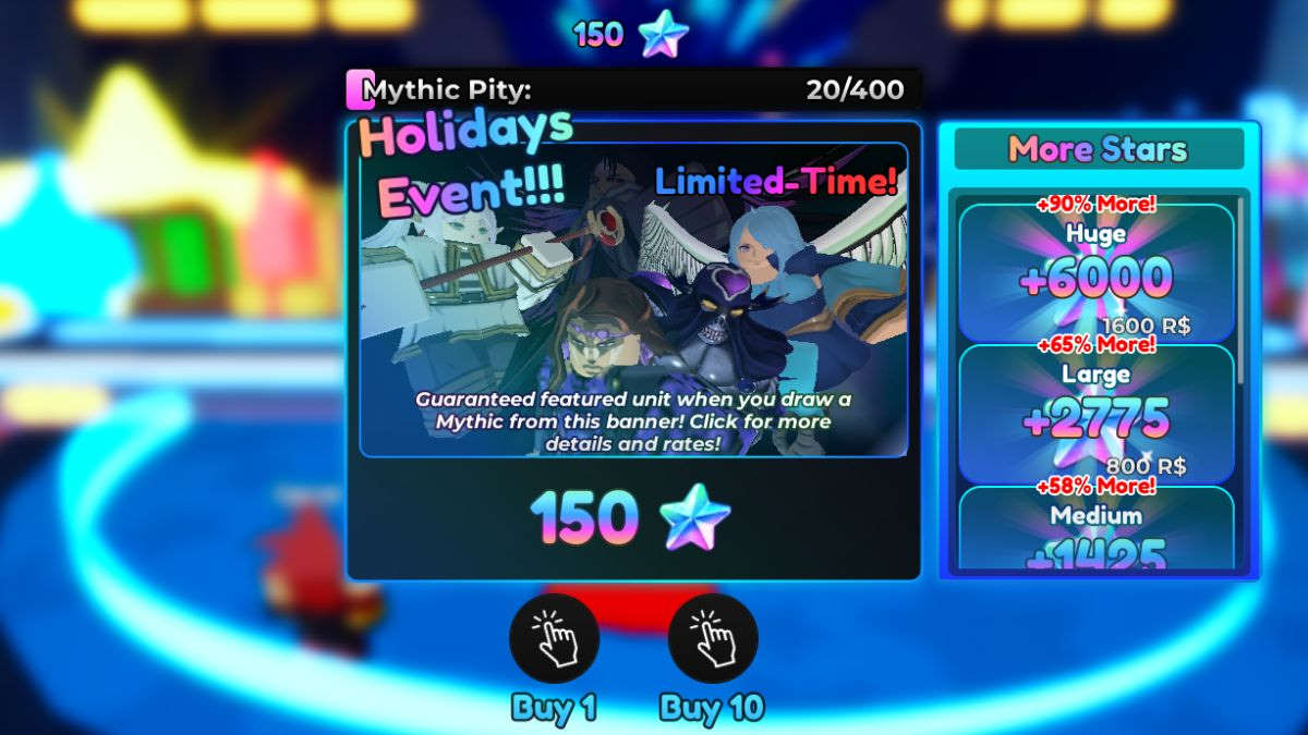 Holidays Event limited time call in Anime Adventures Christmas