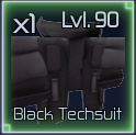 black techsuit item in jujutsu infinite