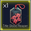 blood reaper title in jujutsu infinite