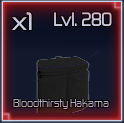 bloodthristy hakama item in jujutsu infinite