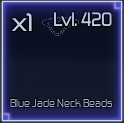 blue jade neck beads item in jujutsu infinite