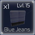 blue jeans item in jujutsu infinite