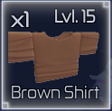 brown shirt item in jujutsu infinite