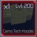 camo tech hoodie item in jujutsu infinite