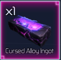 cursed alloy ingot item in jujutsu infinite