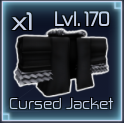 cursed jacket item in jujutsu infinite