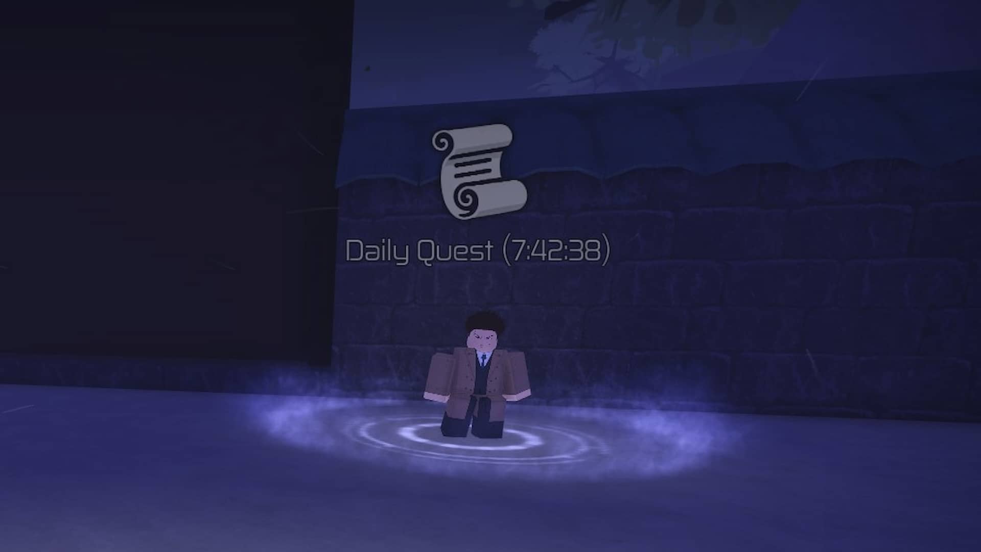 Daily Quest NPC in Jujutsu Infinite