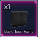 dark heian pants item in jujutsu infinite