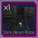 dark heian robe item in jujutsu infinite