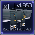 deep black sailors vest item in jujutsu infinite