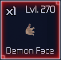 demon face item in jujutsu infinite