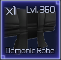 demonic robe item in jujutsu infinite