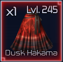 dusk hakama item in jujutsu infinite