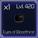 eyes of bloodthirst item in jujutsu infinite