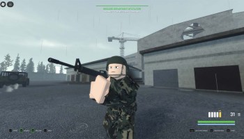 Blackhawn Rescue Mission 5 player holding a weapon
