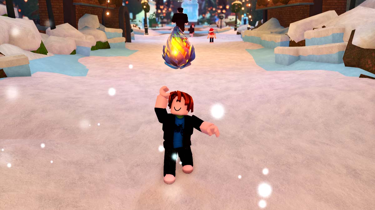 Roblox player holding a Token